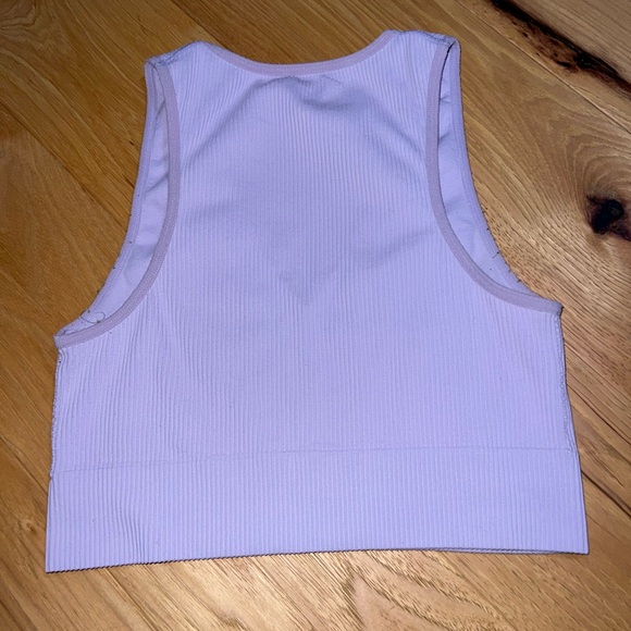 Garage Pastel Purple Crop Top - Picture 3 of 3